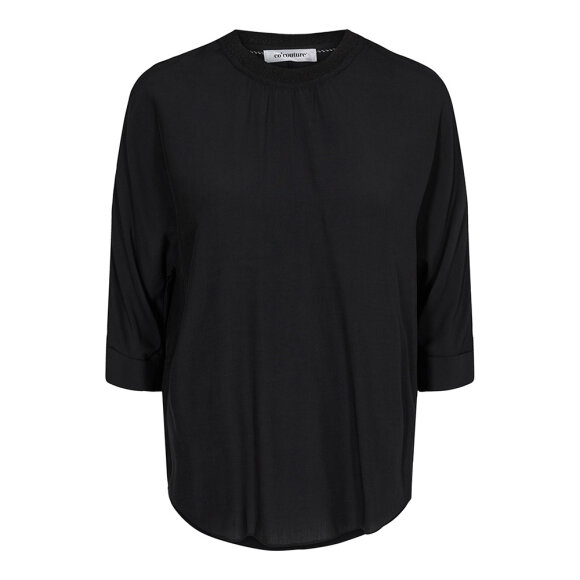 CO COUTURE - NORMA BLOUSE - BLACK