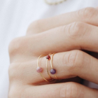 JUKSEREI - BIRTHSTONE RING - DECEMBER