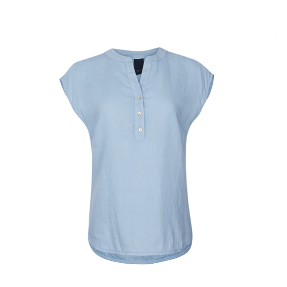 ONE TWO LUXZUZ - KIKA BLOUSE ICE BLUE