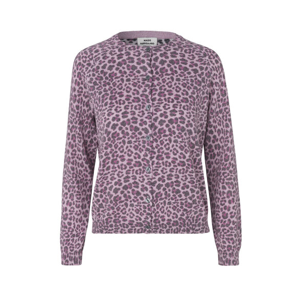 MADS NØRGAARD - LEO GLITTER KNIT - PINK/LEO