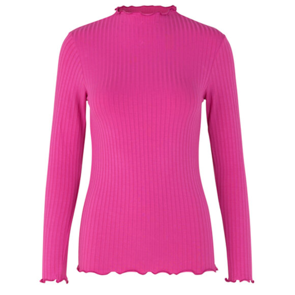 MADS NØRGAARD - 5X5 RIB TRUTTE - HOT PINK