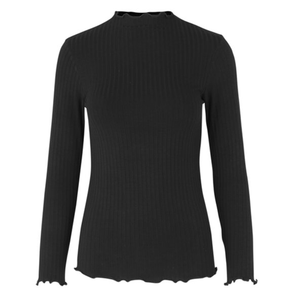 MADS NØRGAARD - 5x5 RIB TRUTTE BLACK
