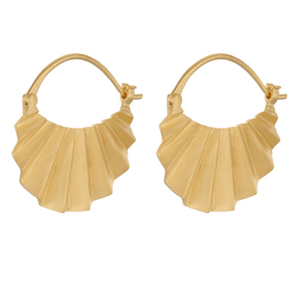 PERNILLE CORYDON - BROOKLYN EARRINGS 25 MM