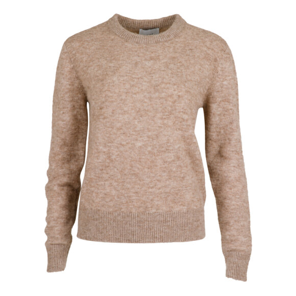 NEO NOIR - BEIGE DINA STRIKBLUSE