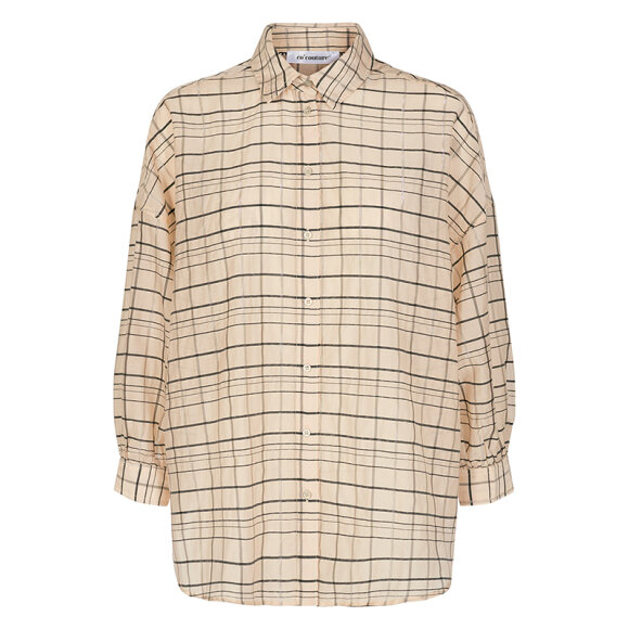 CO COUTURE - LUU CHECK SHIRT BONE