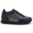 WODEN - SORT NYNNE GLITTER SNEAKERS