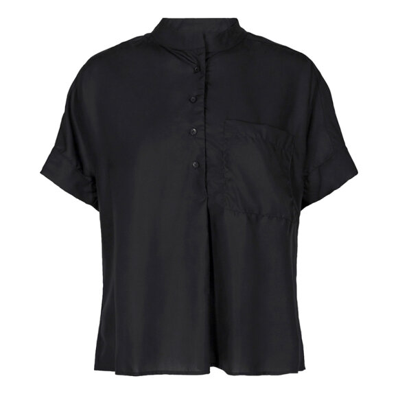 MOS MOSH - ISA BLOUSE BLACK