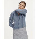 SAMSØE SAMSØE - NOR SHIRT CARDIGAN BLUE MIRAGE