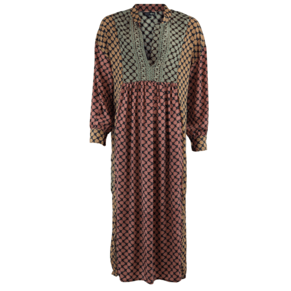 BLACK COLOUR - LUNA KAFTAN DRESS