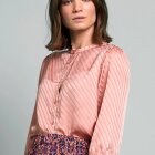 LOLLYS LAUNDRY - AMALIE SHIRT NUDE