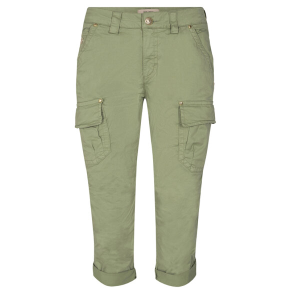 MOS MOSH - CHERYL CARGO 3/4 PANT OILGREEN