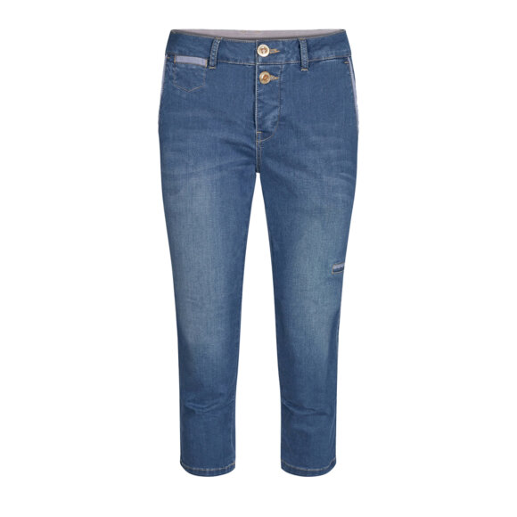 MOS MOSH - VALERINE SATEEN JEANS BLUE KNI