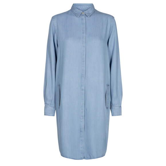 MOS MOSH - ELLEN DENIM TUNIC LIGHT BLUE