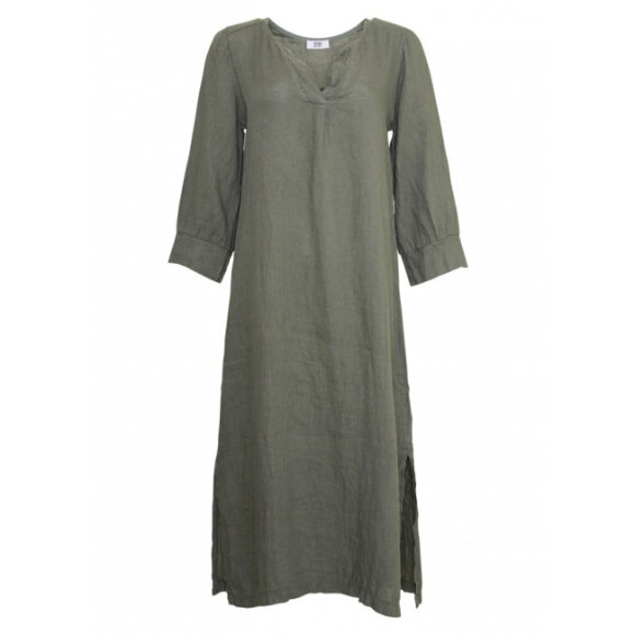 TIFFANY - ARMY DRESS LINEN