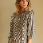 LOLLYS LAUNDRY - STRIPE HANNI SHIRT