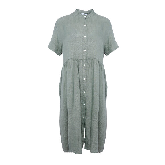 TIFFANY - ARMY DRESS LINEN