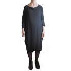 LISELOTTE HORNSTRUP - DRAPE DRESS BLACK