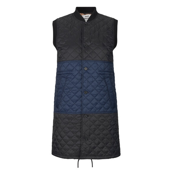 MADS NØRGAARD - DARK NAVY/BLACK SHINY VELPA