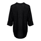 TIFFANY - 17661 Shirt Black Linen