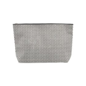 HOUSE DOCTOR - TOILETTRY BAG, PARAN BLACK/WHI