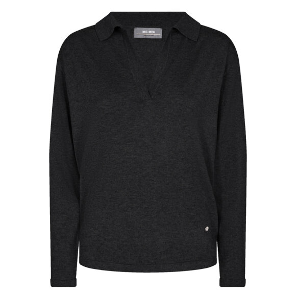 MOS MOSH - BLACK WYLIE KNIT