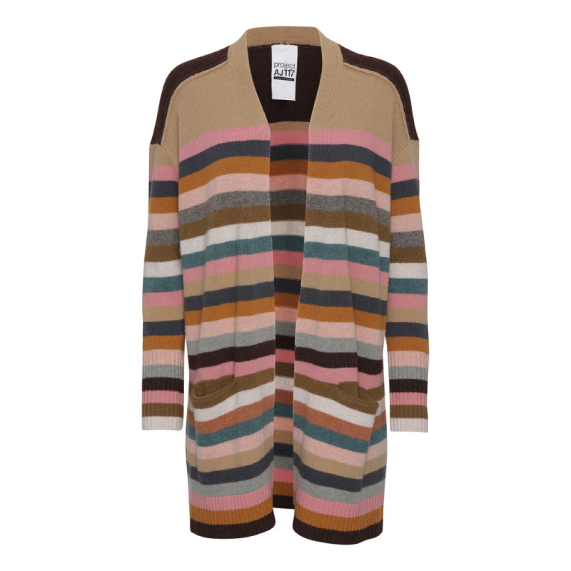 SCHELDE GIVGAVER.DK CARDIGAN/STRIK PROJECT AJ117 MULTI SAM