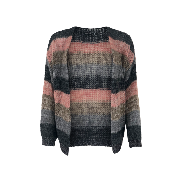 BLACK COLOUR - PEPE ROSE FILUCA CARDIGAN