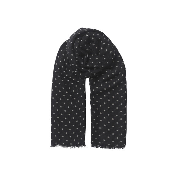 BECKSÖNDERGAARD - BLACK DOT WICA SCARF