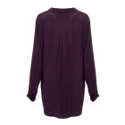 TIFFANY - LONG SLEEVE SHIRT AUBERGINE