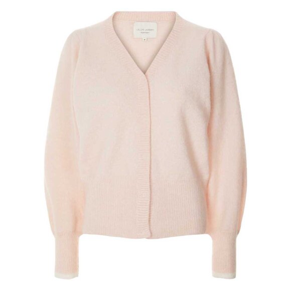 LOLLYS LAUNDRY - BABY PINK LAURA CARDIGAN