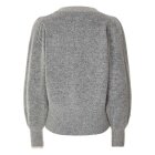 LOLLYS LAUNDRY - GREY MELANGE LAURA CARDIGAN