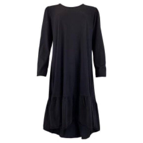 BLACK COLOUR - BLACK SANNA JERSEY DRESS