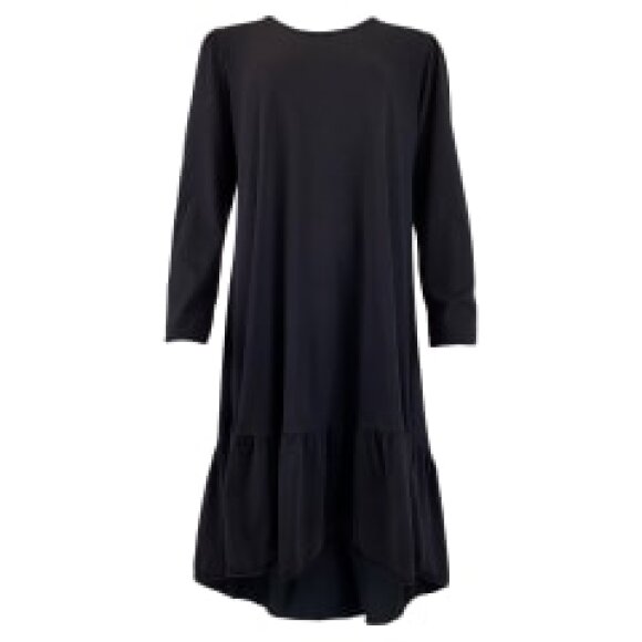 BLACK COLOUR - BLACK SANNA JERSEY DRESS