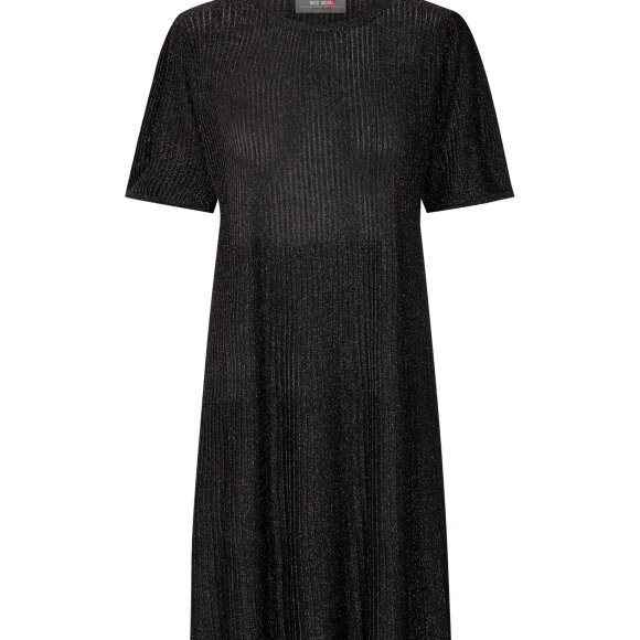 MOS MOSH - BLACK META KNIT DRESS