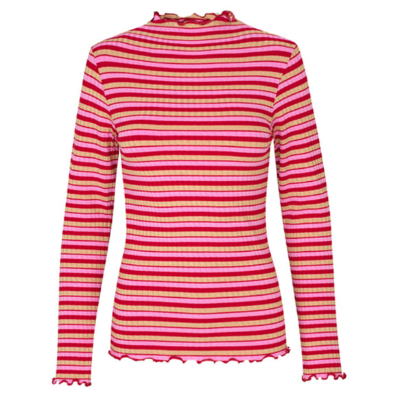 MADS NØRGAARD - RED MULTI 5X5 SPARKLE STRIPE
