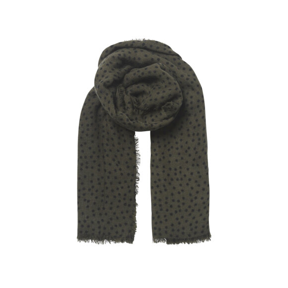 BECKSÖNDERGAARD - DUCK GREEN DILAN WICA SCARF