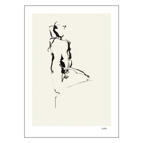 POSTER AND FRAME - WOMAN IX 50X70