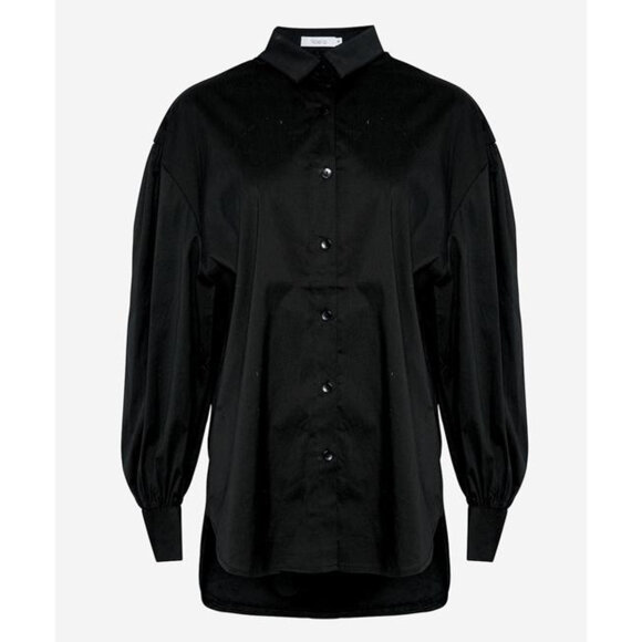 NOELLA - BLACK TATE SHIRT COTTON