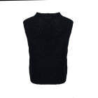 NOELLA - BLACK KALA VEST WOOL