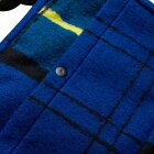 MADS NØRGAARD - BLUE CHECK BEL COUT CAPPA WOOL