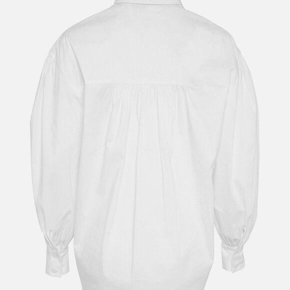 CO COUTURE - WHITE HERA PINTUCKS SHIRT