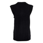 NEO NOIR - BLACK TREVI KNIT WAISTCOAT