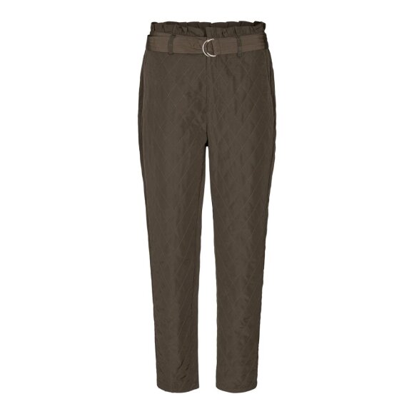 CO COUTURE - ARMY PHOEBE QUILT PANT