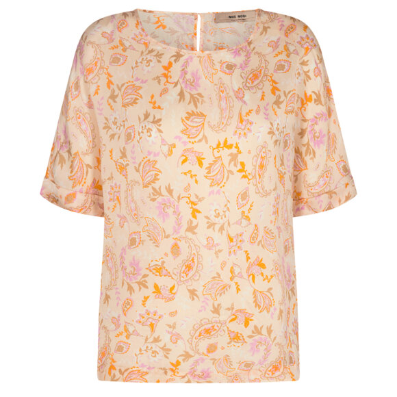 MOS MOSH - PEACH PARFAIT PALMA CHINTZ BLOUSE