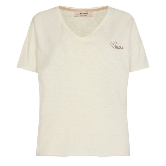 MOS MOSH - ECRU GLORY V-SS TEE