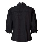 LOLLYS LAUNDRY - WASHED BLACK CHARLIE TOP