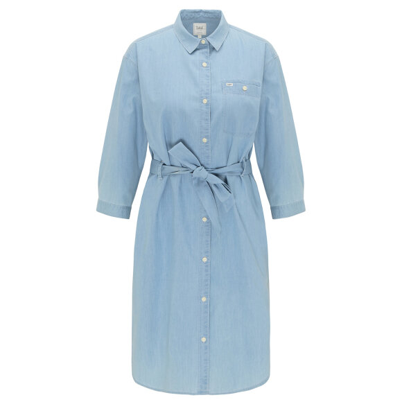 LEE - LONG DENIM DRESS PISCINE