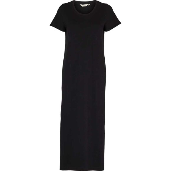 BASIC APPAREL - BLACK REBEKKA DRESS - GOTS