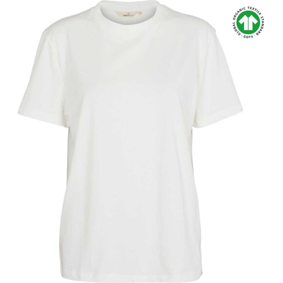 BASIC APPAREL - WHITE RIKKE TEE