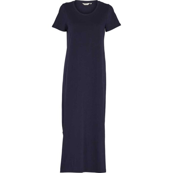 BASIC APPAREL - NAVY REBEKKA DRESS